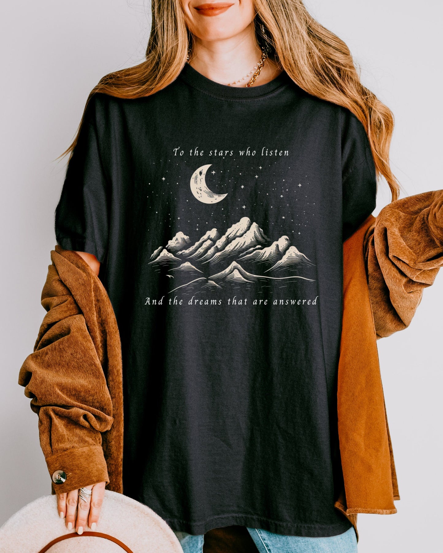 ACOTAR Shirt, To the Stars Who Listen, Sarah J Mass Merch, Velaris Shirt, Crescent City, Night Court, City of Starlight, Bookish, Booklover