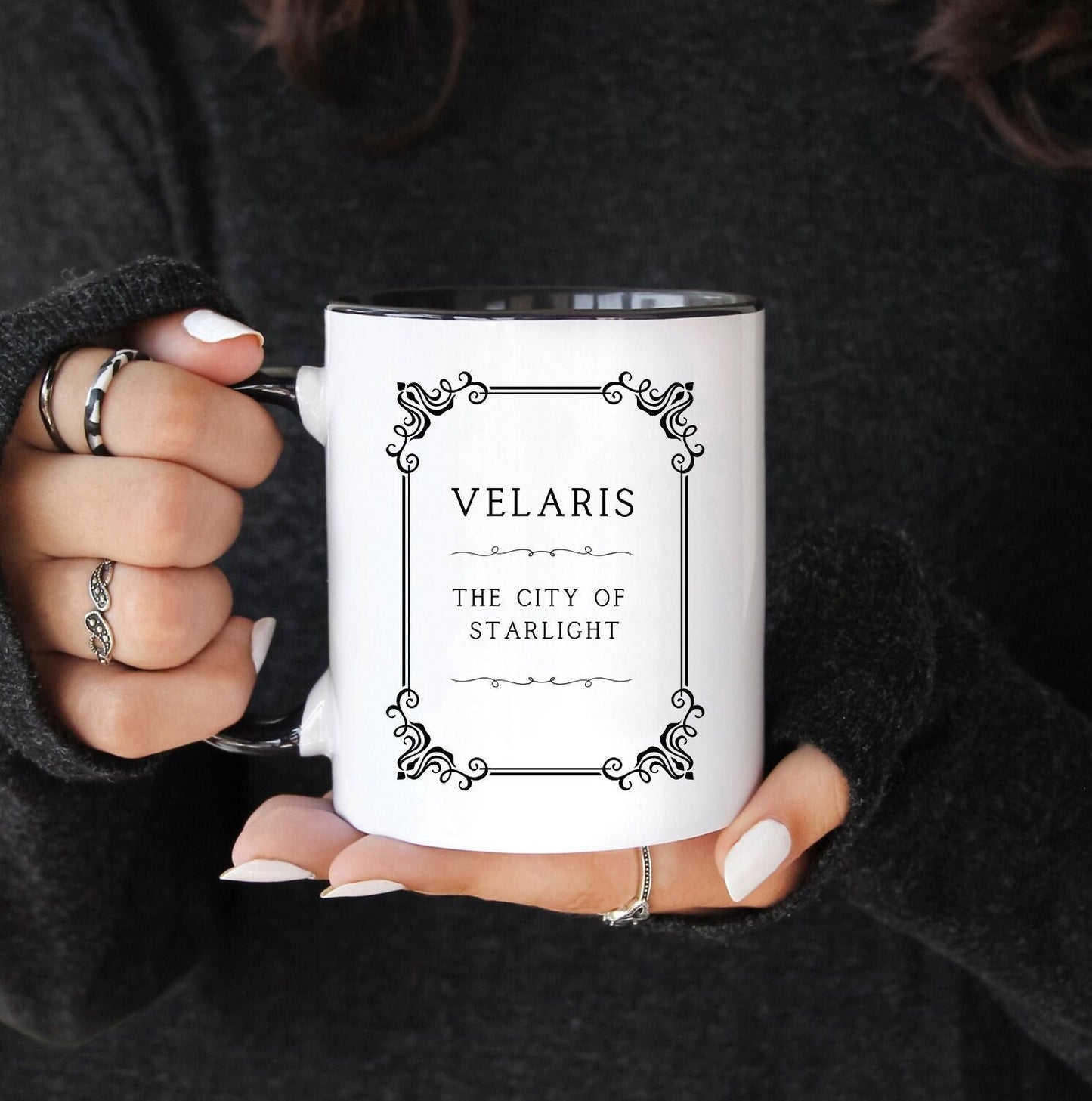 Velaris Coffee Mug, ACOTAR Merch, The Night Court, Bookworm, Booklovers, Court of Thorns and Roses, Rhysand Feyre, Sarah J Mass Merch, SJM