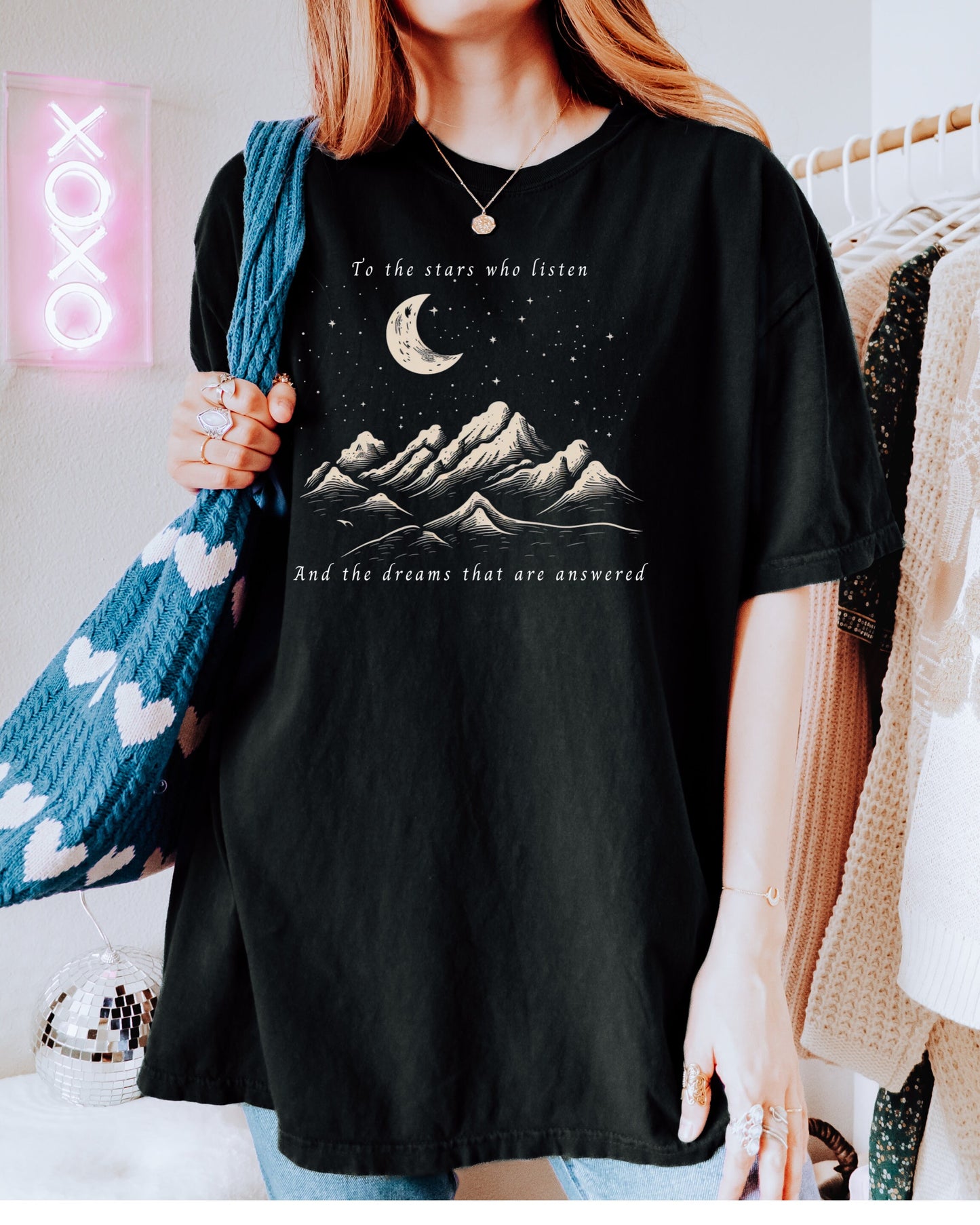 ACOTAR Shirt, To the Stars Who Listen, Sarah J Mass Merch, Velaris Shirt, Crescent City, Night Court, City of Starlight, Bookish, Booklover