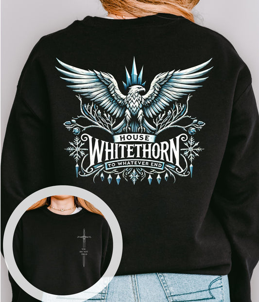 Rowan Throne of Glass Sweatshirt, ACOTAR, Sarah J Maas, Booklovers Tees, Bookish Bookworm, Crescent City, Velaris, Terrasen, Booktok Merch