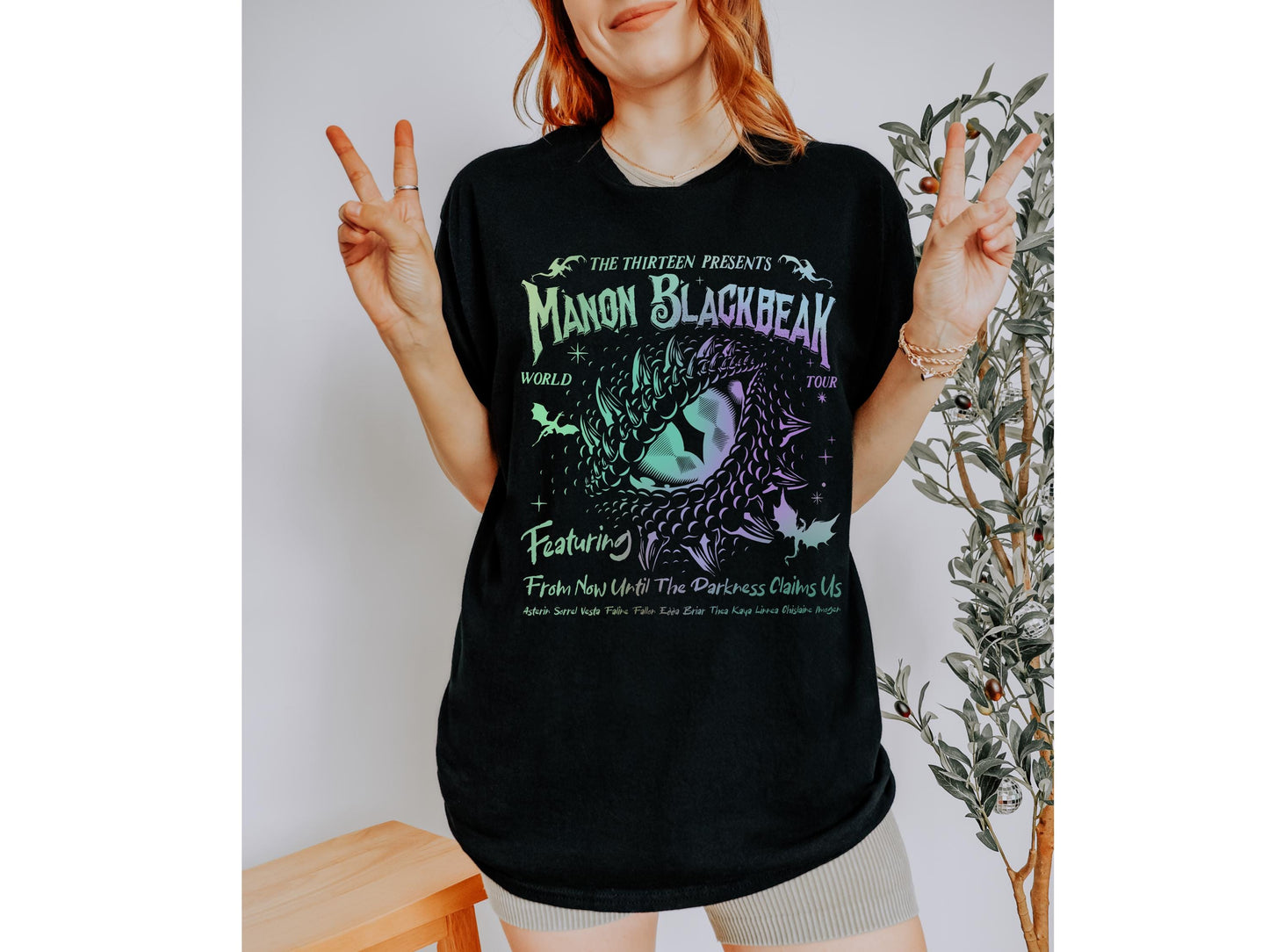 Manon Blackbeak Throne of Glass Sweatshirt, Sarah J Maas Merch, The Thirteen, Bookish, Terrasen Sweatshirt, Reading Lover Gift, Book Lover